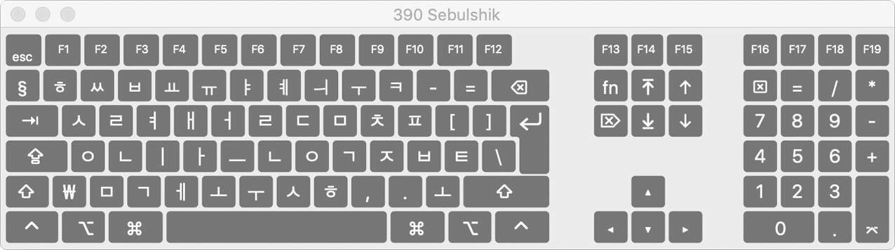 Koreanische Schrift Hangeul í•œê¸€